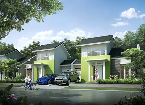 foto tampak rumah tipe Magnolia 3 (17-Des-21) perumahan CitraIndah City