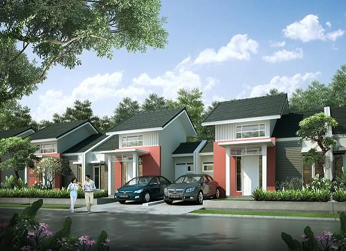 foto tampak rumah tipe Magnolia 2 (17-Des-21) perumahan CitraIndah City
