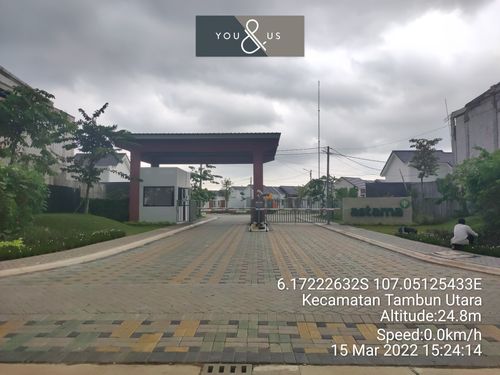 foto gerbang perumahan TERA DAMAI