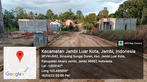 foto posisi tengah perumahan GRAND FAZS MECCA