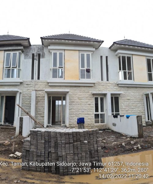 foto contoh rumah perumahan The Boulevard Taman Pondok Jati