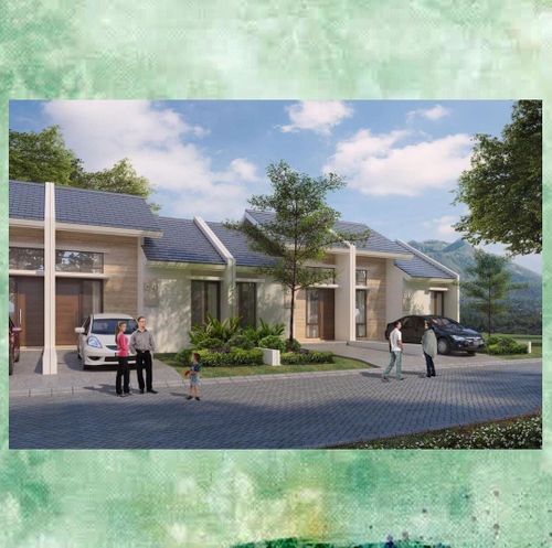 foto tampak rumah tipe 45 perumahan ROYAL KETIB REGENCY