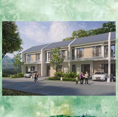 foto tampak rumah tipe 70 perumahan ROYAL KETIB REGENCY