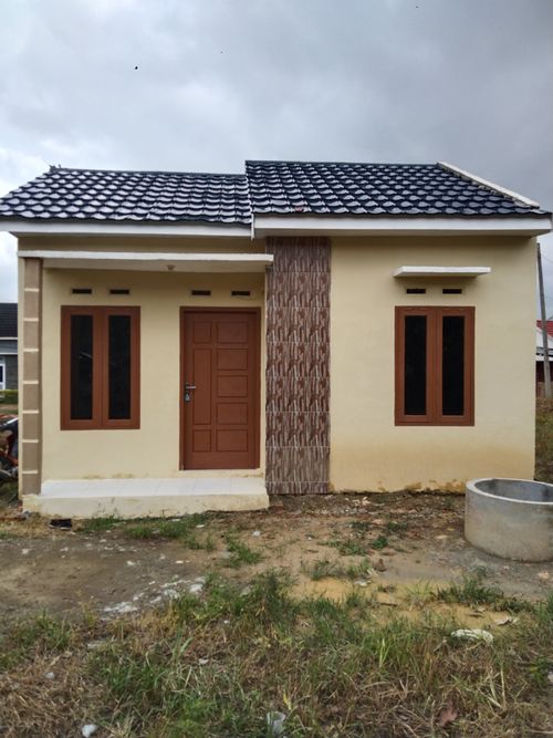 foto tampak rumah tipe 36 perumahan PURI LESTARI 4