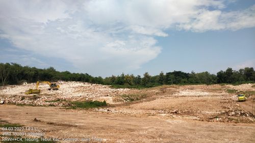 foto posisi tengah perumahan Kokoh City Cluster Lombok