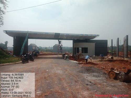foto gerbang perumahan CITRAGRAND CIBUBUR CBD/ CITRAGRAND 2 ( CLUSTER CALATHEA tahap 2)