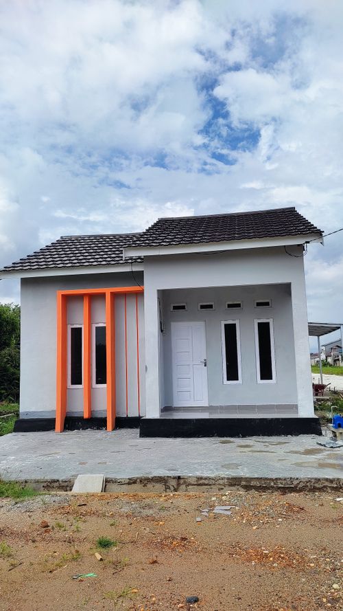 foto tampak rumah tipe 36 perumahan KOMPLEK WARGA INDAH VIII Jalur 4