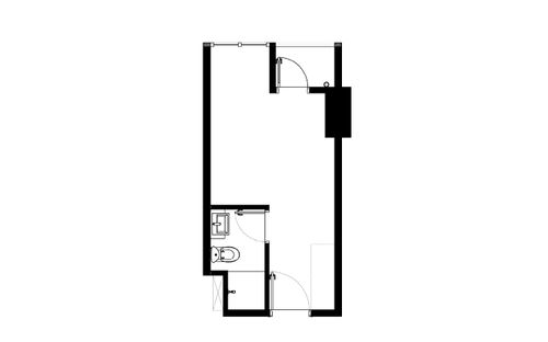 foto denah rumah tipe Studio (TN-33.03) perumahan THE NEWTON