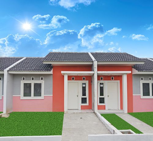 foto tampak rumah tipe 30/78 perumahan GRAMAPURI PERSADA