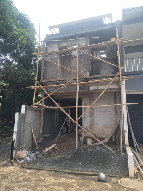 foto tampak rumah tipe Adena perumahan AVANIA BINTARO