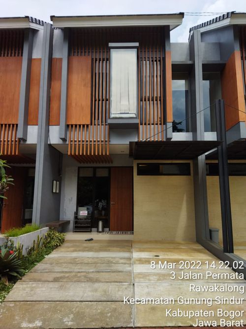 foto tampak rumah tipe Bali Suites perumahan Bali Resort Serpong Extension