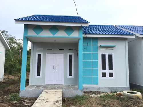 foto tampak rumah tipe 36 perumahan GRAND ANDIKA 12