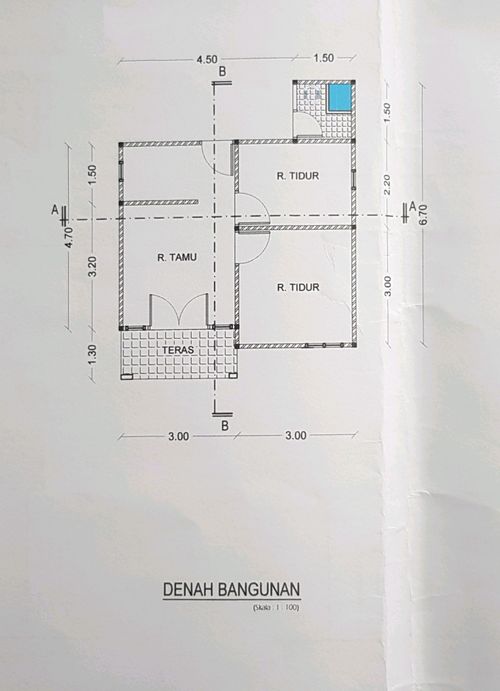 foto denah rumah tipe 36 perumahan GRAND ANDIKA 12