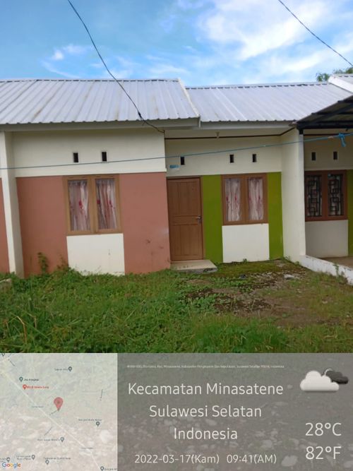foto tampak rumah tipe 30 perumahan GRAHA RACHITA TAHAP 2