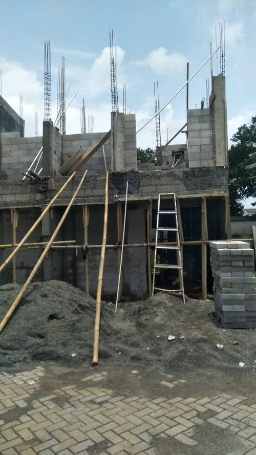 foto tampak rumah tipe ADENA perumahan AVANIA BINTARO