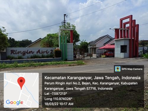 foto gerbang perumahan RINGIN ASRI 2