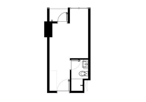 foto denah rumah tipe Studio (TN-19.15) perumahan THE NEWTON