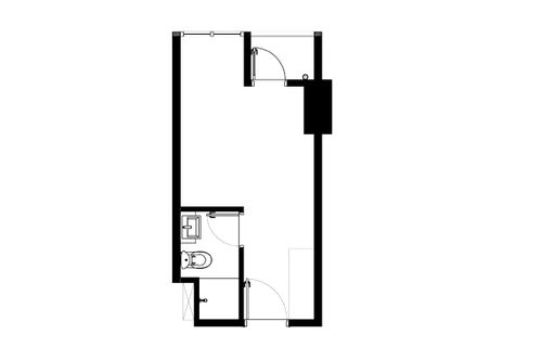 foto denah rumah tipe Studio (TN-19.12) perumahan THE NEWTON