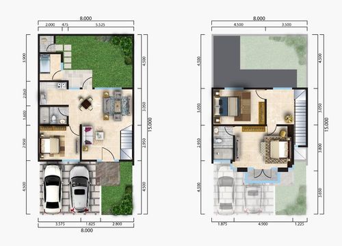 foto denah rumah tipe C-112/120 perumahan CITRAGRAND CIBUBUR CBD/ CITRAGRAND 2 ( CLUSTER CALATHEA tahap 2)