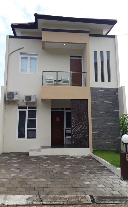 foto tampak rumah tipe 71/105 perumahan BUKIT ELANG RESIDENCE CLUSTER WALLACE