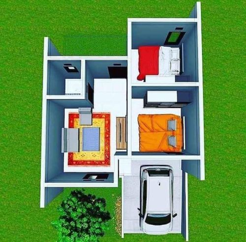 foto denah rumah tipe 30/60 perumahan PERUMAHAN PESONA PARUNGKUDA
