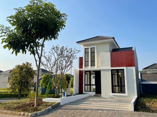 foto tampak rumah tipe GARDEN A perumahan Perumahan CitraGarden Malang