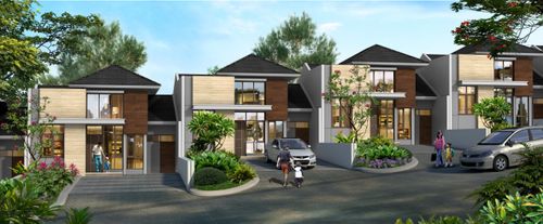 foto tampak rumah tipe VASTO perumahan Perumahan CitraGarden Malang