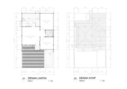 foto denah rumah tipe MEDIO perumahan Perumahan CitraGarden Malang
