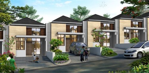 foto tampak rumah tipe PICCINO EXT (2) perumahan Perumahan CitraGarden Malang