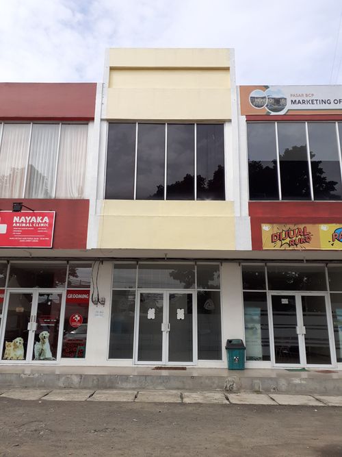 foto tampak rumah tipe RUKO BLOK B perumahan BOGOR CENTER POINT