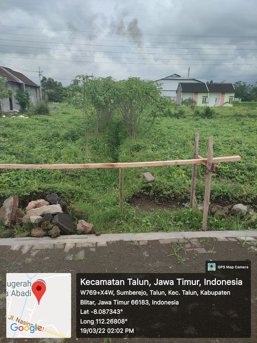 foto posisi tengah perumahan HARMONY ARUNA BLITAR