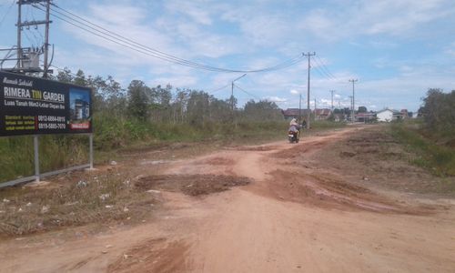 foto gerbang perumahan Rimera Tin Garden.