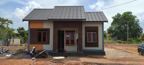 foto tampak rumah tipe 36+ perumahan Bumi Raya Regency I