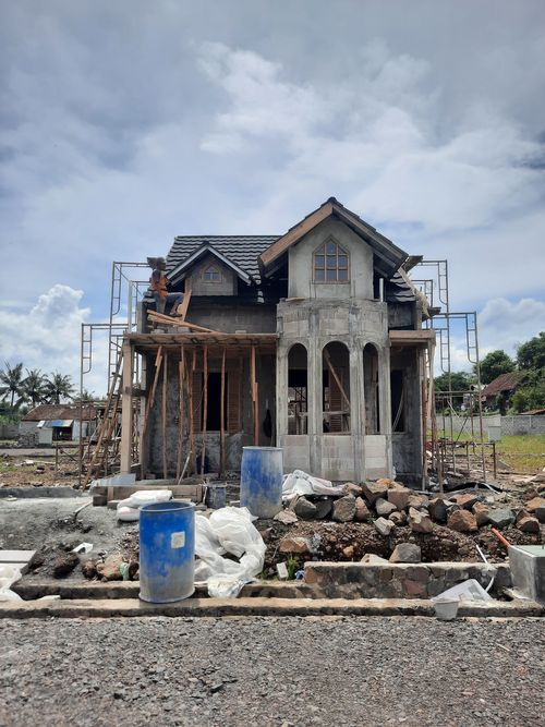 foto contoh rumah perumahan De Panorama Garden Tahap 2