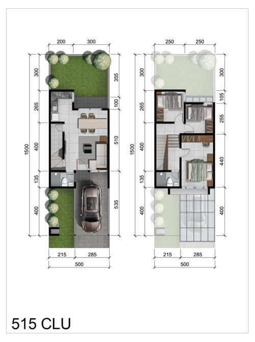 foto denah rumah tipe ARTHEMIS perumahan NORTHWEST CENTRAL CITRALAND