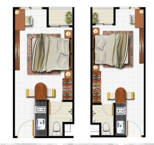 foto denah rumah tipe ST 450 perumahan Mekarwangi Square Commercial And Suites