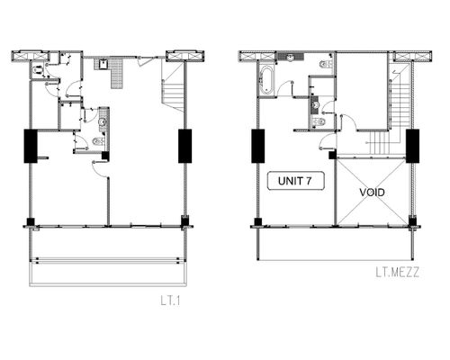 foto denah rumah tipe Garden Suite B perumahan 88 Avenue