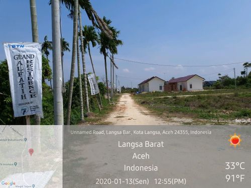 foto gerbang perumahan Grand Alfatih Residence II