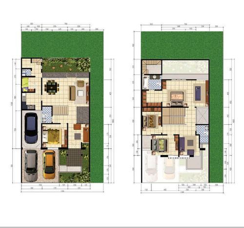foto denah rumah tipe Grand Viena perumahan CitraLand Kendari