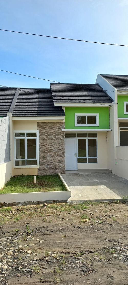 foto tampak rumah tipe 36/72 perumahan PRIMA BOJONG ESTATE
