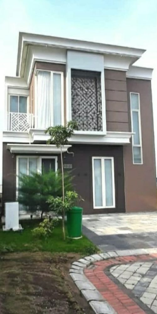 foto tampak rumah tipe TURIN perumahan PERUM GREENLAND TAHAP 2