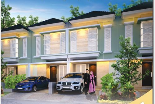 foto tampak rumah tipe VINIFERA perumahan TAMAN WISATA REGENCY
