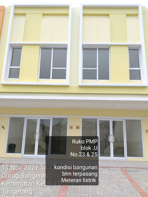 foto tampak rumah tipe U/23 perumahan RUKO PASAR MODERN PARAMOUNT TAHAP 3