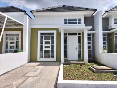 foto tampak rumah tipe Platinum perumahan Perumahan Private Village
