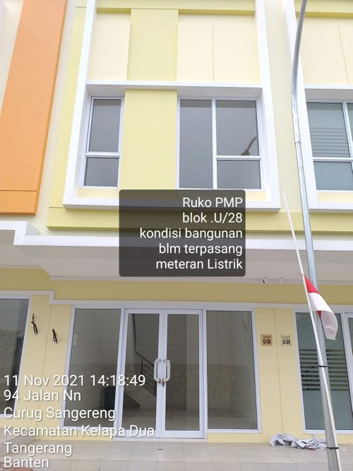 foto tampak rumah tipe U/28 perumahan RUKO PASAR MODERN PARAMOUNT TAHAP 3