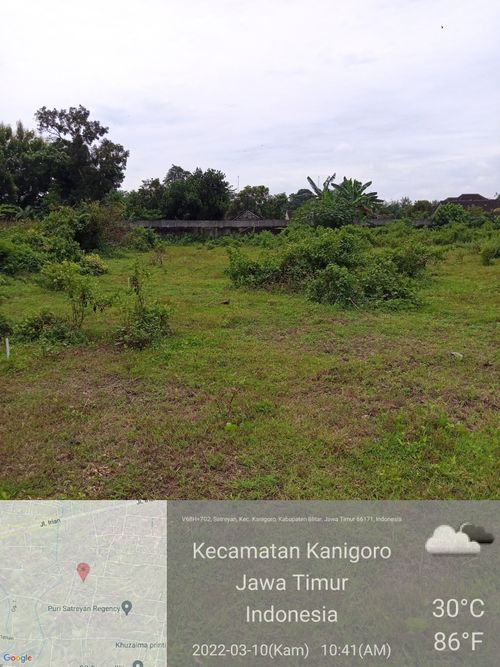 foto posisi tengah perumahan Griya Satreyan