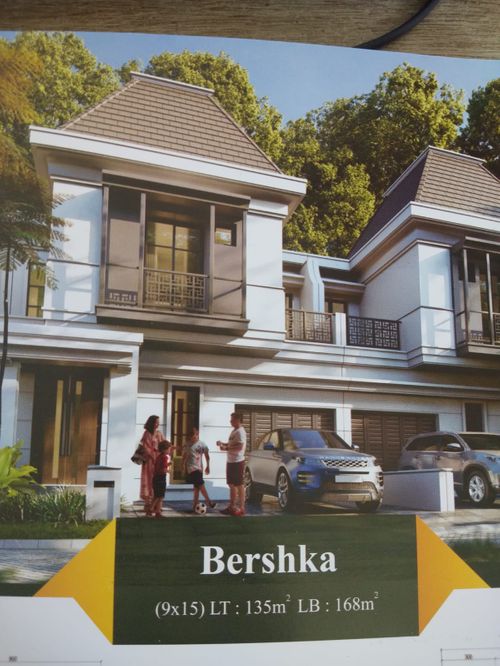foto tampak rumah tipe Bershka perumahan PERUM GREENLAND TAHAP 2