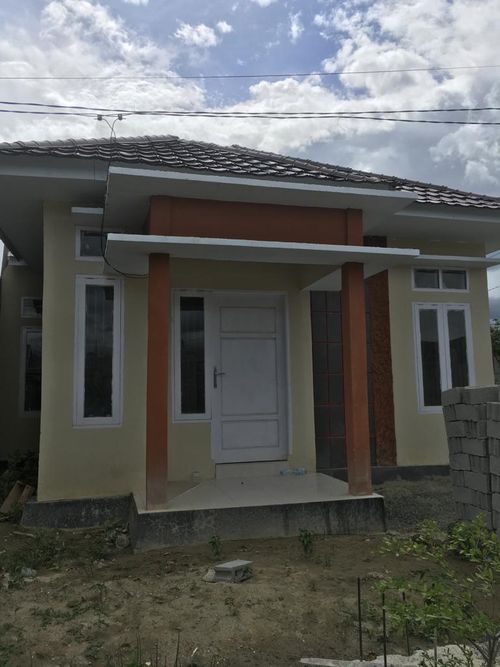 foto tampak rumah tipe 50 perumahan BERLIANLAND