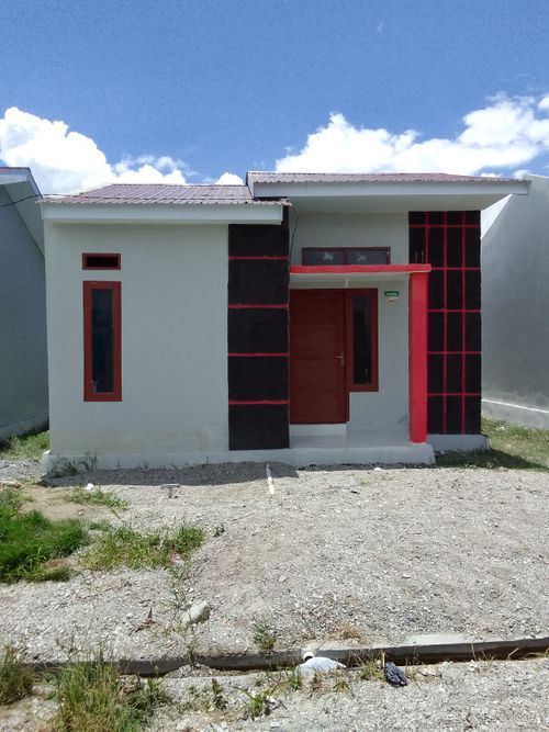 foto tampak rumah tipe 36 perumahan BERLIANLAND