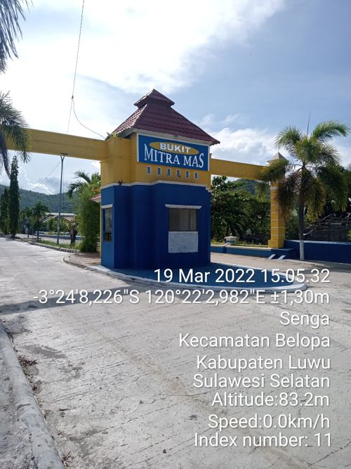 foto gerbang perumahan BUKIT MITRA MAS